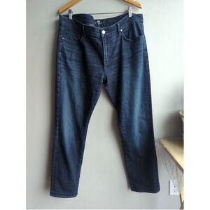 7 For All Mankind The straight Men's Jeans Size 40 Dark Wash Office Career Denim